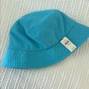 Aerie Blue Textured Bucket Hat